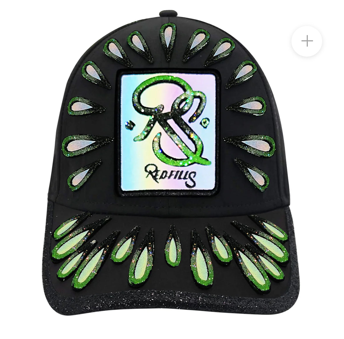 CASQUETTE REDFILLS DROP GREEN BLACK