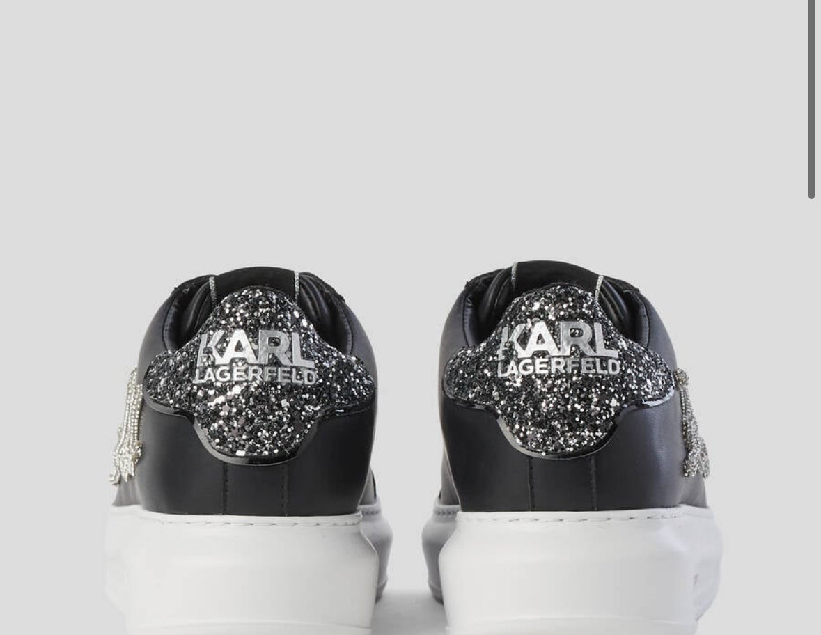 BASKETS À STRASS KAPRI SIGNIA Karl Lagerfeld