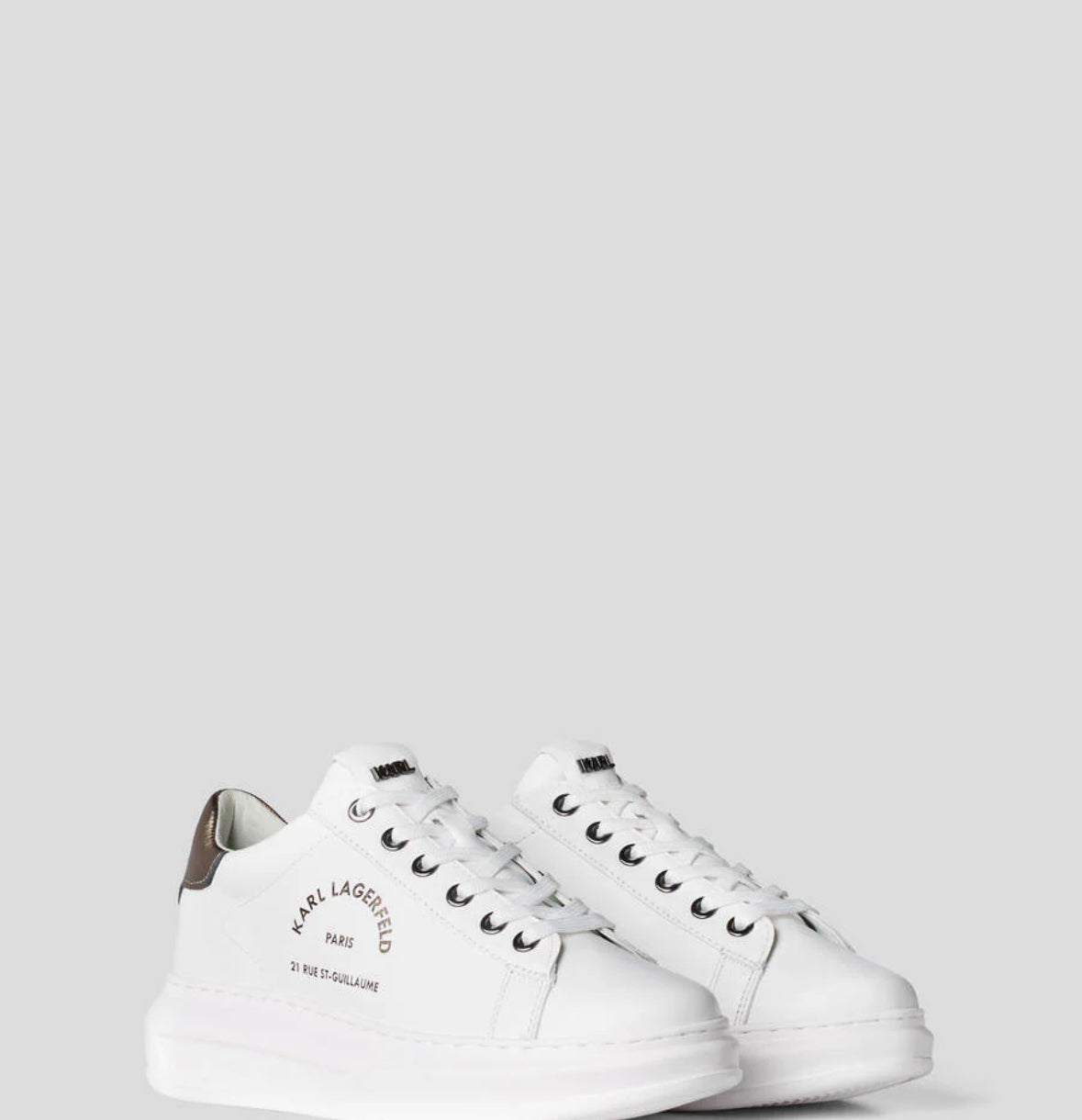 BASKETS À LOGO KAPRI RUE ST-GUILLAUME Karl Lagerfeld