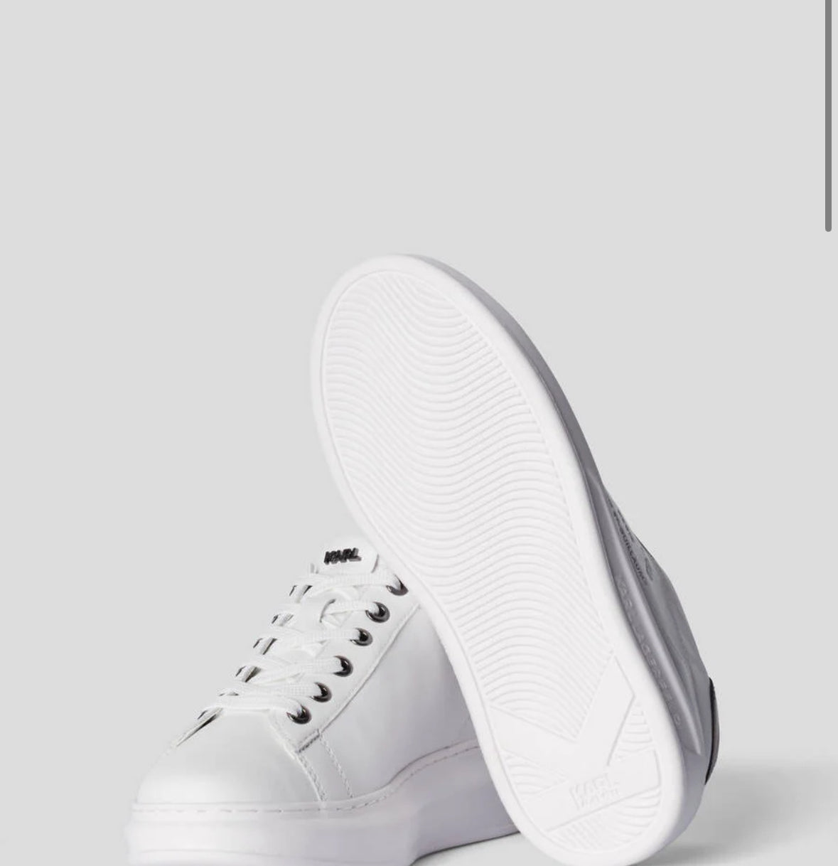 BASKETS À LOGO KAPRI RUE ST-GUILLAUME Karl Lagerfeld