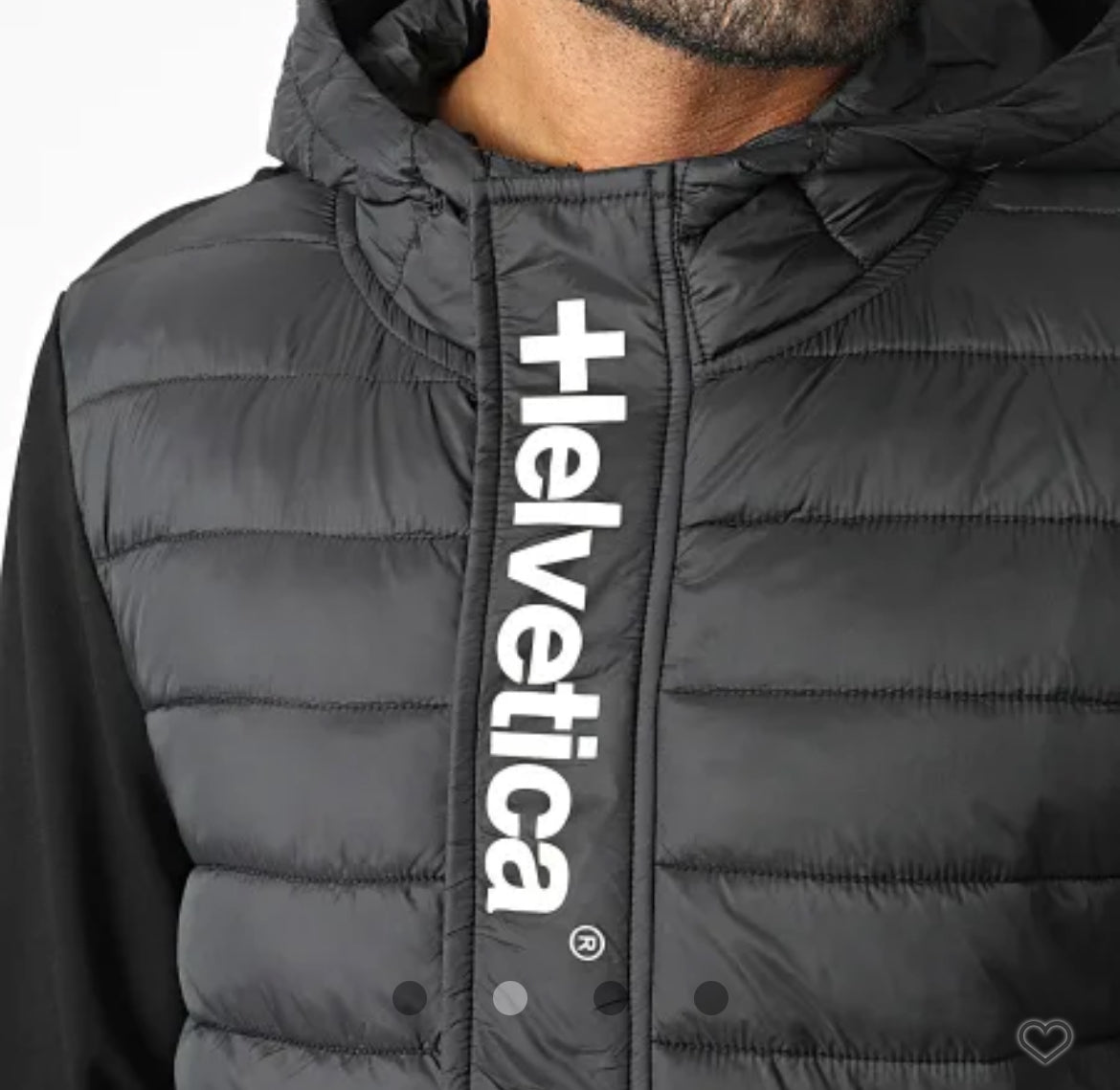 Veste Zippée Capuche Courchevel Noir