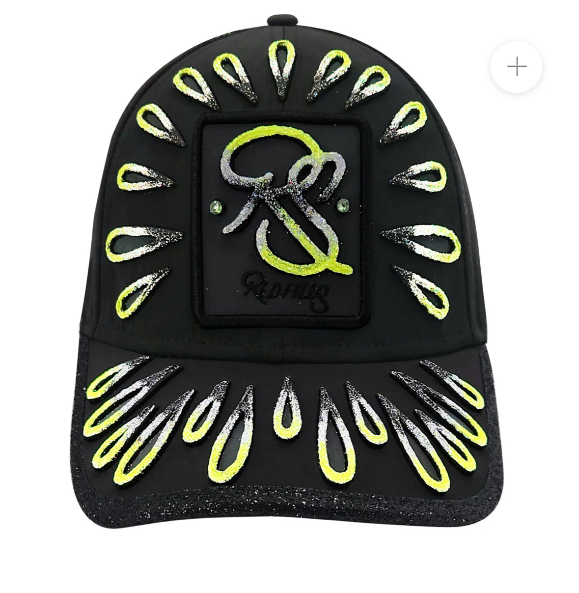 CASQUETTE REDFILLS DROP YELLOW BLACK