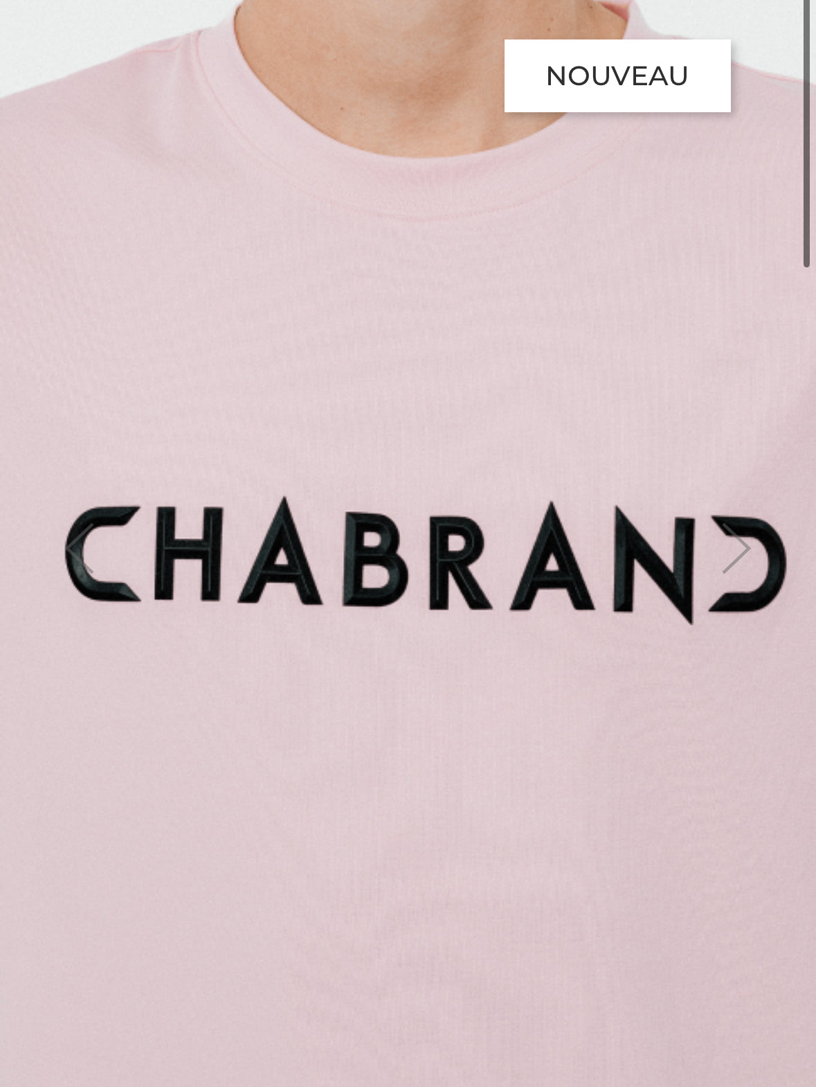 T-shirt Chabrand