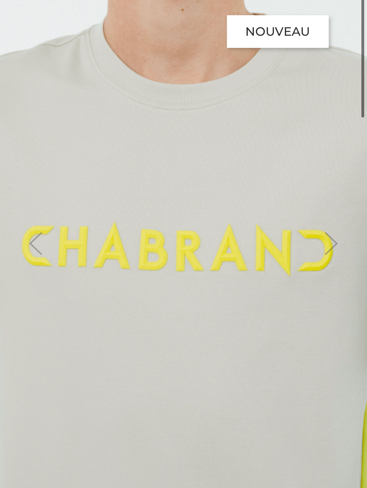 T-shirt Chabrand