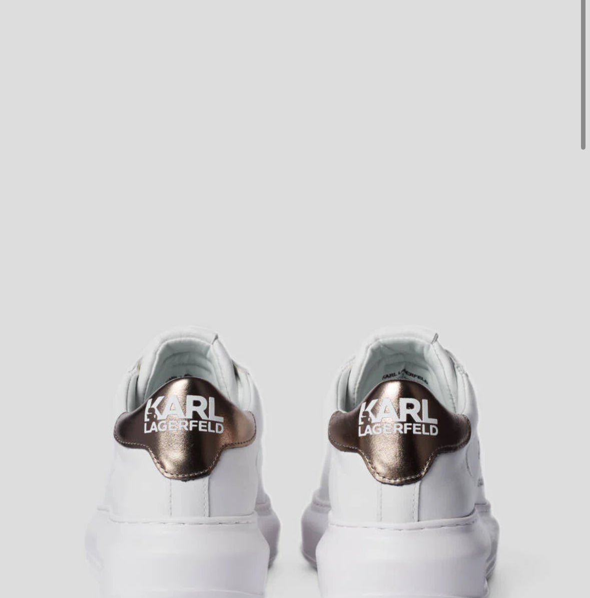 BASKETS À LOGO KAPRI RUE ST-GUILLAUME Karl Lagerfeld