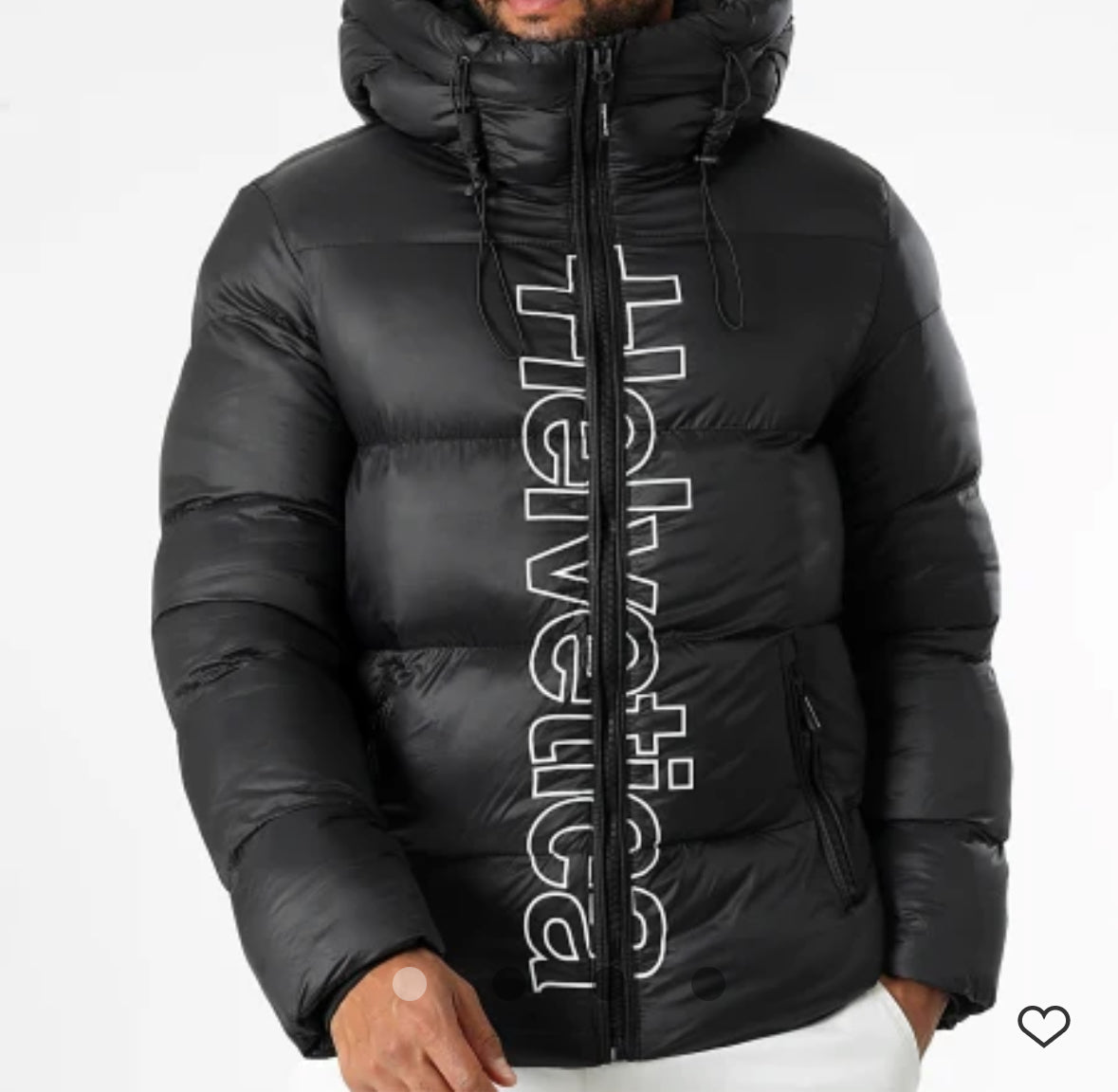 Doudoune Helvetica Silver2