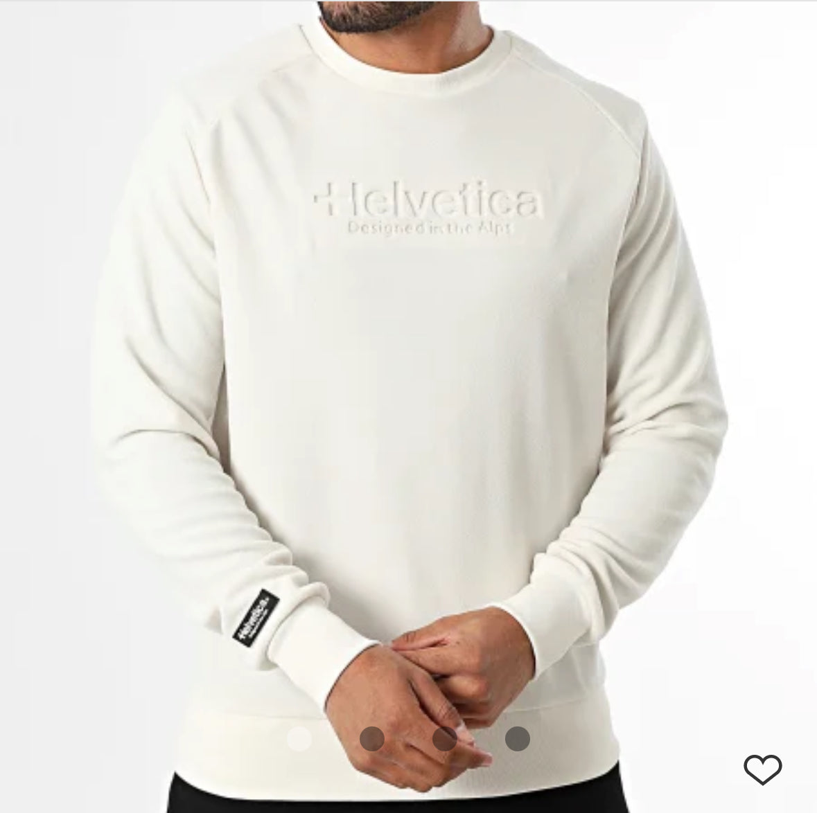 Sweat Crewneck Polar Beige Clair