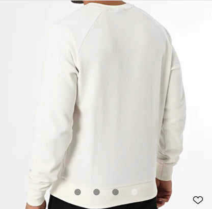 Sweat Crewneck Polar Beige Clair