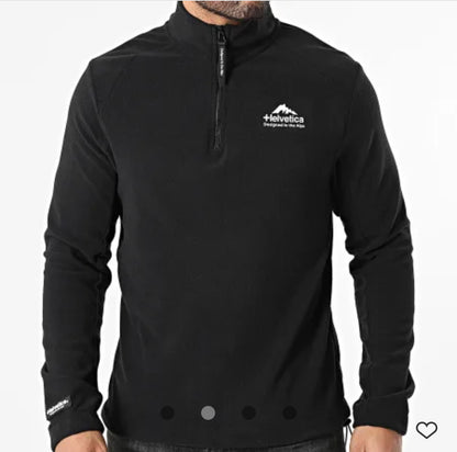 Sweat Polaire Col Zippé 11 Polar Noir