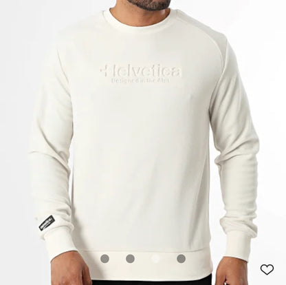 Sweat Crewneck Polar Beige Clair