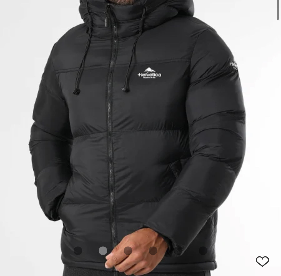 Doudoune Helvetica Middle block 2