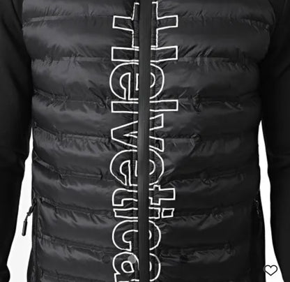 Veste capuche zipé Helvetica